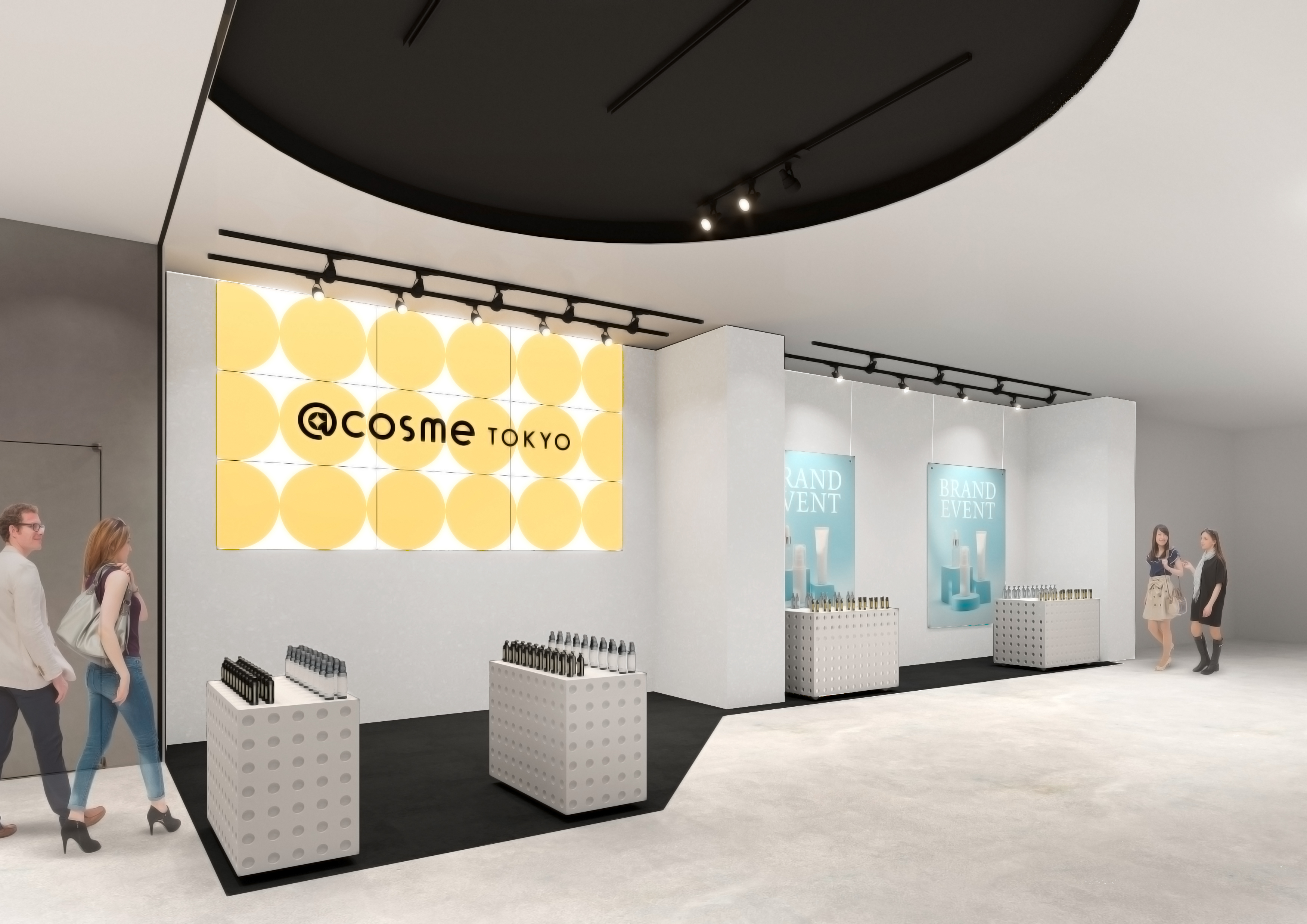 @cosme TOKYOポップアップストア 2F
